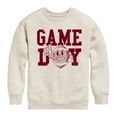 thumbnail image 1 of Instant Message - Game Day Football - Toddler & Youth Crewneck Fleece Sweatshirt, 1 of 6