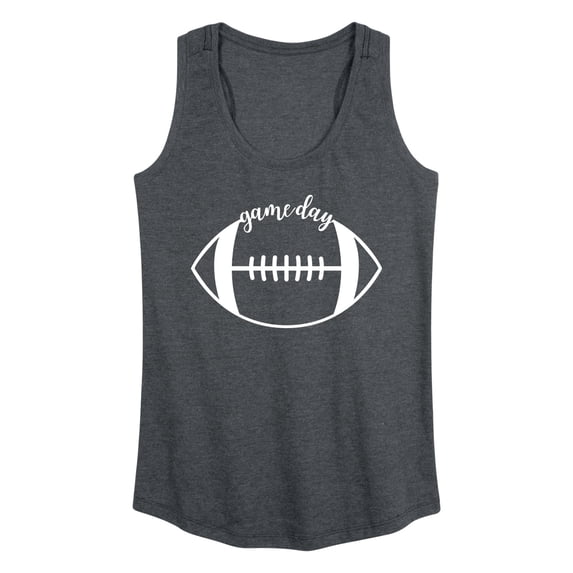 Instant Message - Game Day Football Graphic Racerback Tank