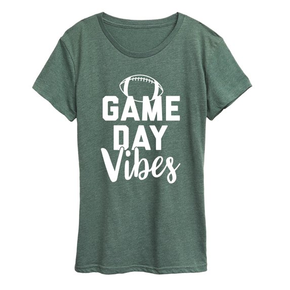 Instant Message - Game Day Vibes - Women's Short Sleeve Graphic T-Shirt