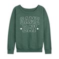 thumbnail image 1 of Instant Message - Game Day - Women's Lightweight French Terry Long Sleeve Shirt, 1 of 6