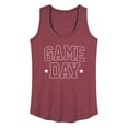 thumbnail image 1 of Instant Message - Game Day - Women's Racerback Tank Top, 1 of 6