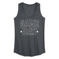thumbnail image 1 of Instant Message - Game Day - Women's Racerback Tank Top, 1 of 6