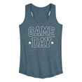 thumbnail image 1 of Instant Message - Game Day - Women's Racerback Tank Top, 1 of 6