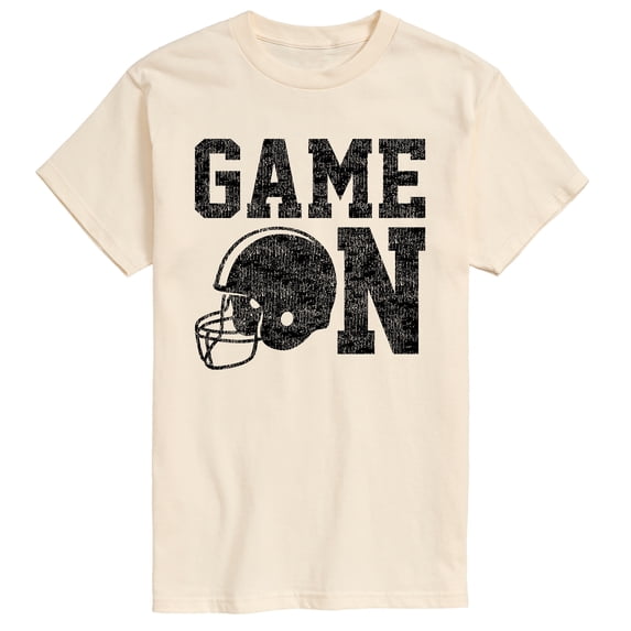 Instant Message - Game On Football Short Sleeve Graphic T-Shirt