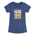 thumbnail image 1 of Instant Message - Game On Soccer Toddler Short Sleeve Graphic T-Shirt, 1 of 4
