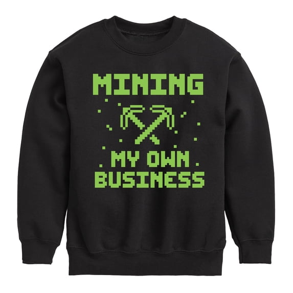 Instant Message - Gamer Boys' Graphic Long Sleeve Fleece Sweatshirt