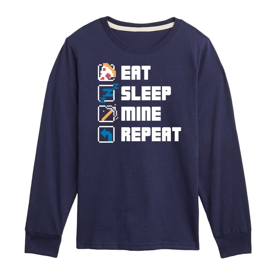 Instant Message - Gamer Boys' Long Sleeve Graphic T-Shirt