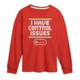 thumbnail image 1 of Instant Message - Gamer Boys' Long Sleeve Graphic T-Shirt, 1 of 6