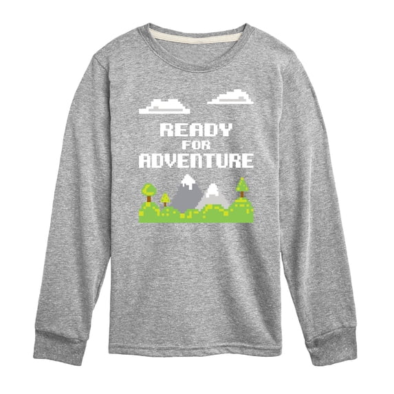 Instant Message - Gamer Boys' Long Sleeve Graphic T-Shirt