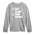 thumbnail image 1 of Instant Message - Gamer Boys' Long Sleeve Graphic T-Shirt, 1 of 6