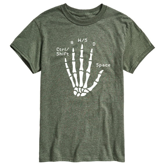 Instant Message - Gamer Hand - Men's Short Sleeve Graphic T-Shirt