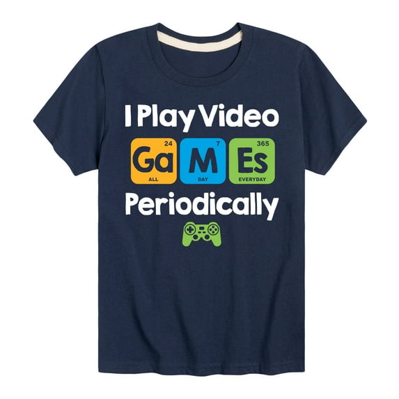 Instant Message - Gamer - I Play Video Games Periodically - Toddler & Youth Short Sleeve Graphic T-Shirt