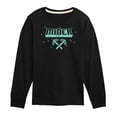 thumbnail image 1 of Instant Message - Gamer - Miner - Toddler & Youth Long Sleeve Graphic T-Shirt, 1 of 6