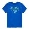 thumbnail image 1 of Instant Message - Gamer - Miner - Toddler & Youth Short Sleeve Graphic T-Shirt, 1 of 6