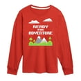 thumbnail image 1 of Instant Message - Gamer - Ready for Adventure - Toddler & Youth Long Sleeve Graphic T-Shirt, 1 of 6