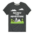 thumbnail image 1 of Instant Message - Gamer - Ready for Adventure - Toddler & Youth Short Sleeve Graphic T-Shirt, 1 of 6