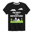 thumbnail image 1 of Instant Message - Gamer - Ready for Adventure - Toddler & Youth Short Sleeve Graphic T-Shirt, 1 of 6