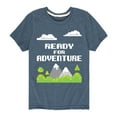 thumbnail image 1 of Instant Message - Gamer - Ready for Adventure - Toddler & Youth Short Sleeve Graphic T-Shirt, 1 of 6