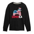 thumbnail image 1 of Instant Message - Gamerica - Toddler & Youth Long Sleeve  T-Shirt, 1 of 6