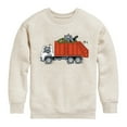 thumbnail image 1 of Instant Message - Garbage Truck Boys - Toddler & Youth Crewneck Fleece Sweatshirt, 1 of 6