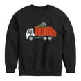 thumbnail image 1 of Instant Message - Garbage Truck Boys - Toddler & Youth Crewneck Fleece Sweatshirt, 1 of 6