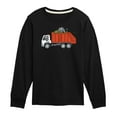 thumbnail image 1 of Instant Message - Garbage Truck Raccoons - Toddler & Youth Long Sleeve Graphic T-Shirt, 1 of 6