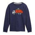 thumbnail image 1 of Instant Message - Garbage Truck Raccoons - Toddler & Youth Long Sleeve Graphic T-Shirt, 1 of 6