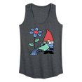 thumbnail image 1 of Instant Message - Gardening Gnome - Women's Racerback Tank Top, 1 of 6