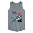 thumbnail image 1 of Instant Message - Gardening Gnome - Women's Racerback Tank Top, 1 of 6