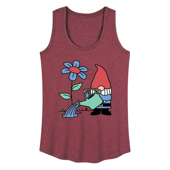 Instant Message - Gardening Gnome - Women's Racerback Tank Top