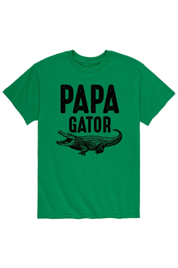 - Gator Papa - Florida Mom Dad Gift - Men's Short Sleeve Graphic T-Shirt