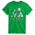 thumbnail image 1 of Instant Message - Geometric Triangles  - Men's Short Sleeve Graphic T-Shirt, 1 of 6