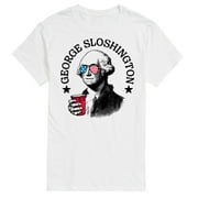 Instant Message - George Sloshington - Men's Short Sleeve Graphic T-Shirt