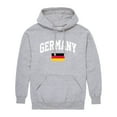 thumbnail image 1 of Instant Message - Germany Flag - Men's Pullover Hooded Fleece Sweatshirt, 1 of 6