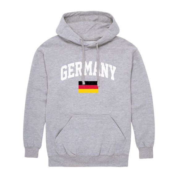 Instant Message - Germany Flag - Men's Pullover Hooded Fleece Sweatshirt
