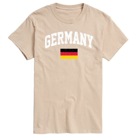 Instant Message - Germany Flag - Men's Short Sleeve Graphic T-Shirt