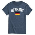 thumbnail image 1 of Instant Message - Germany Flag - Men's Short Sleeve Graphic T-Shirt, 1 of 6