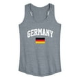 thumbnail image 1 of Instant Message - Germany Flag - Women's Racerback Tank Top, 1 of 6