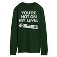 thumbnail image 1 of Instant Message - Get On My Level - Men's Long Sleeve T-Shirt, 1 of 1