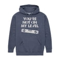 thumbnail image 1 of Instant Message - Get On My Level - Men's Pullover Hooded Fleece Sweatshirt, 1 of 7