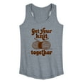 thumbnail image 1 of Instant Message - Get Your Knit Together - Women's Racerback Tank Top, 1 of 6