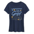 thumbnail image 1 of Instant Message - Get a Grip Inspirational - Women's Short Sleeve Graphic T-Shirt, 1 of 5