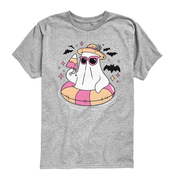 Instant Message - Ghost Beach - Youth Boys Short Sleeve Graphic T-Shirt