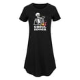 thumbnail image 1 of Instant Message - Ghoul Dinner - Women's Any Way Dress, 1 of 7