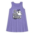 thumbnail image 1 of Instant Message - Ghoul Keeper - Toddler & Youth Girls A-line Dress, 1 of 5