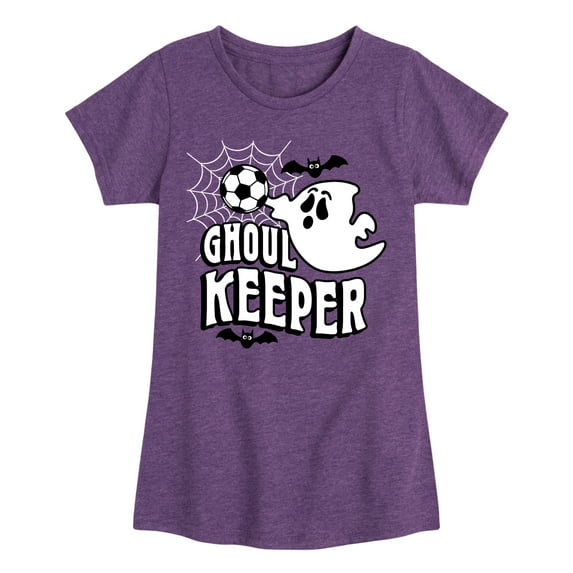 Instant Message - Ghoul Keeper - Toddler & Youth Girls Short Sleeve Graphic T-Shirt