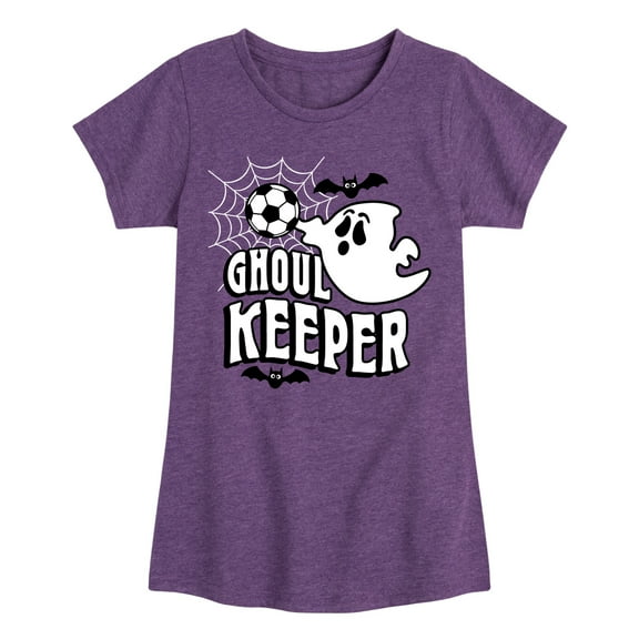 Instant Message - Ghoul Keeper - Toddler & Youth Girls Short Sleeve Graphic T-Shirt