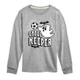 thumbnail image 1 of Instant Message - Ghoul Keeper - Toddler & Youth Long Sleeve Graphic T-Shirt, 1 of 6
