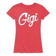 thumbnail image 1 of Instant Message - Gigi Script - Women's Short Sleeve Graphic T-shirt, 1 of 5