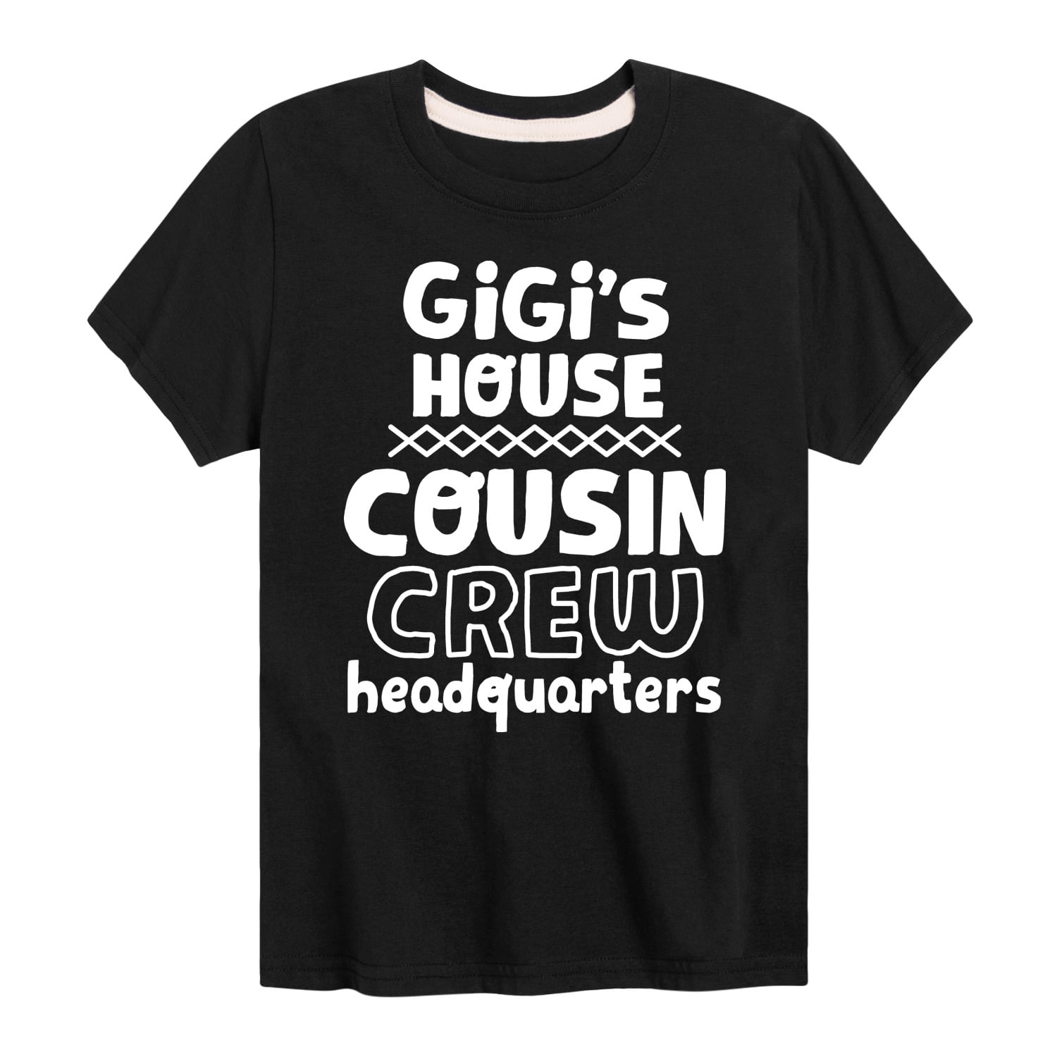 Instant Message "Gigi's Girl" Baby Onesie — 60% Cotton/40% Polyester, Heather Charcoal, Machine Wash